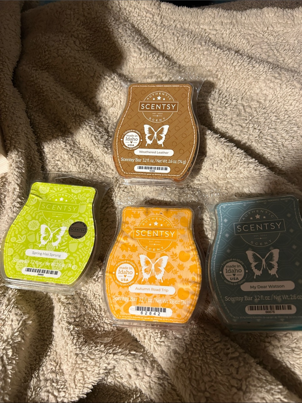 Scentsy Wax Bar Variety 4 Pack